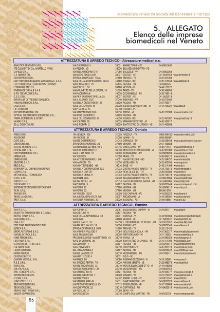 medicale.pdf - Osservatorio Biomedicale Veneto