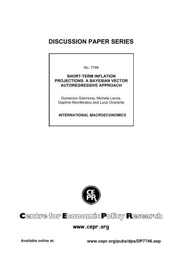 Short-Term Inflation Projections: a Bayesian VAR Approach