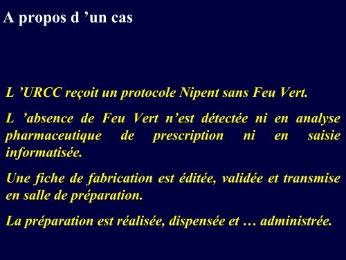 Erreurs mÃ©dicamenteuses et chimiothÃ©rapies anti ... - ADIPh