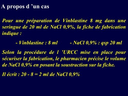 Erreurs mÃ©dicamenteuses et chimiothÃ©rapies anti ... - ADIPh