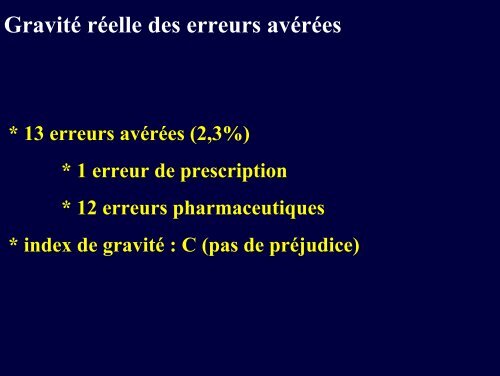 Erreurs mÃ©dicamenteuses et chimiothÃ©rapies anti ... - ADIPh