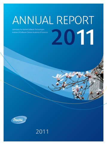 ANNUAL REPORT - Laboratory for Internet Software Technologies
