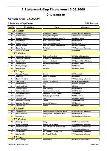 Starterliste Berndorf.pdf - Agility Steiermark