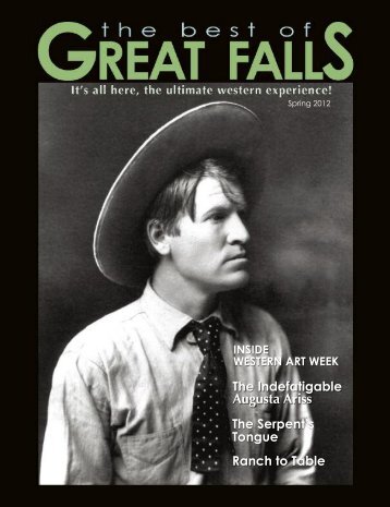 Augusta Ariss - The Best of Great Falls Magazine
