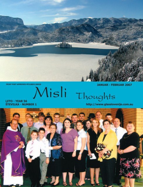 Misli Thoughts - Glas Slovenije