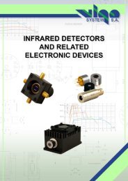 IR Detectors Catalogue - VIGO System SA