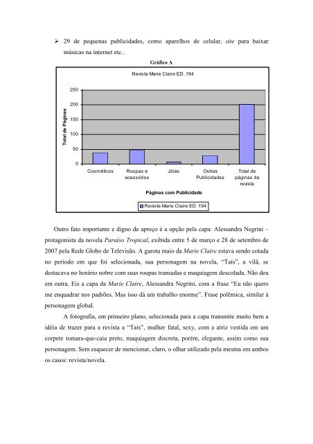 TraÃ§os da representaÃ§Ã£o feminina na mÃ­dia - Jornalismo da UFV