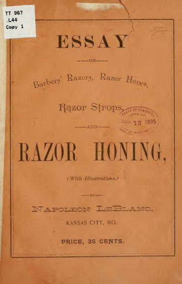 razors, razor hones, razor strops and razor honing - antike ...
