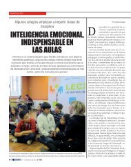 inteligencia emocional, indispensable en las aulas - El Siglo