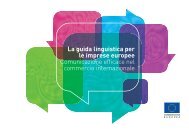 La guida linguistica per le imprese europee â Comunicazione ...