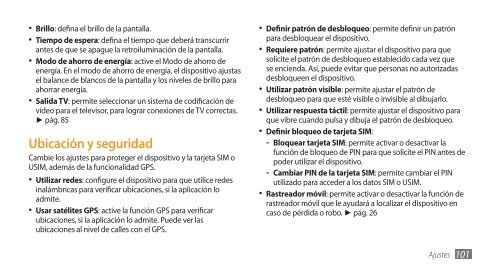 Samsung Galaxy S i9000 Manual de Usuario - Claro