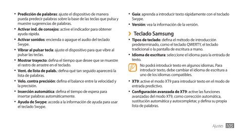 Samsung Galaxy S i9000 Manual de Usuario - Claro