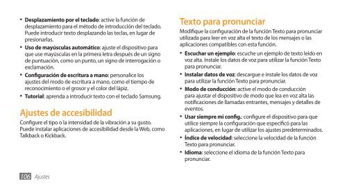 Samsung Galaxy S i9000 Manual de Usuario - Claro