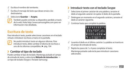 Samsung Galaxy S i9000 Manual de Usuario - Claro