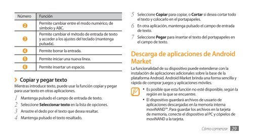 Samsung Galaxy S i9000 Manual de Usuario - Claro