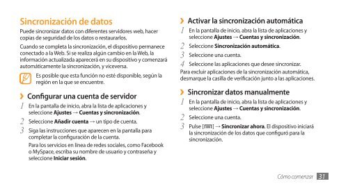 Samsung Galaxy S i9000 Manual de Usuario - Claro