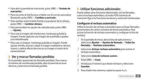 Samsung Galaxy S i9000 Manual de Usuario - Claro