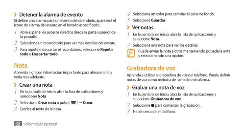 Samsung Galaxy S i9000 Manual de Usuario - Claro