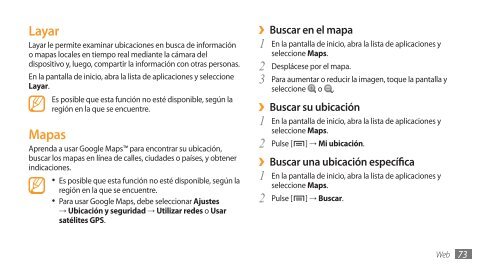 Samsung Galaxy S i9000 Manual de Usuario - Claro