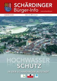 Bürgerinfo Ausgabe Hochwasser - Schärding - Land Oberösterreich