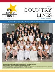 2011-12 Donor Report - The Country School