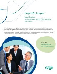 Sage ERP Accpac