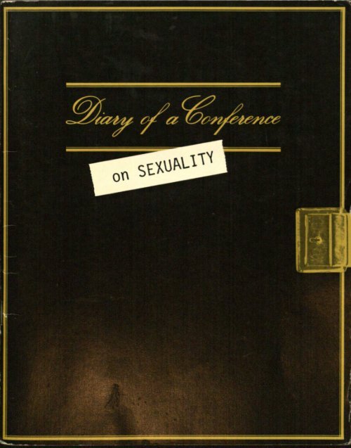 Diary of a Conference on Sexuality - Dark Matter Archives