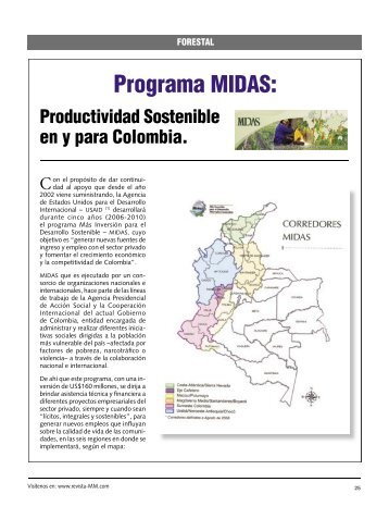 Programa MIDAS: - Revista El Mueble y La Madera