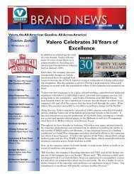4th Quarter 2009 Brand News - Valero