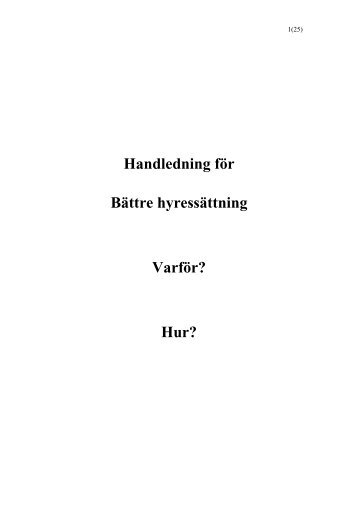 Handledning fÃ¶r - Sabo