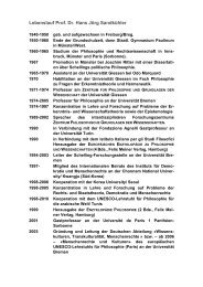 Lebenslauf Prof. Dr. Hans Jörg Sandkühler - UNESCO-Lehrstuhls ...