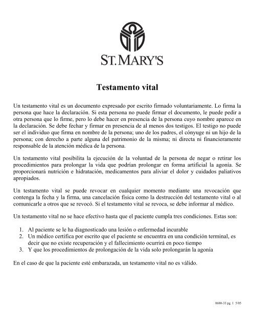 Testamento vital