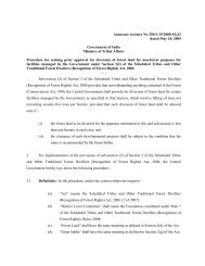 Procedure for seeking prior approval for Diversion of Forest Land for ...