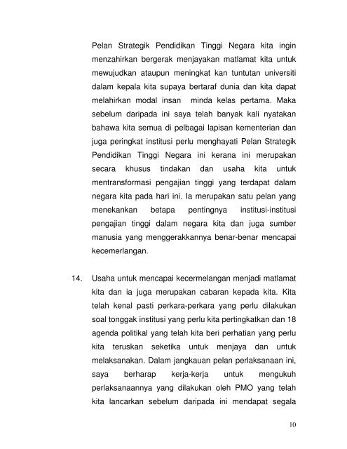 UCAPAN PERHIMPUNAN BULANAN KPT 5 MEI 2009 - Jabatan ...