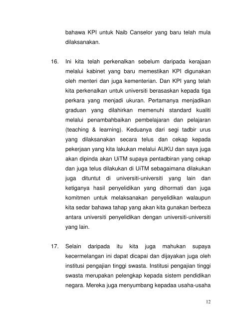 UCAPAN PERHIMPUNAN BULANAN KPT 5 MEI 2009 - Jabatan ...