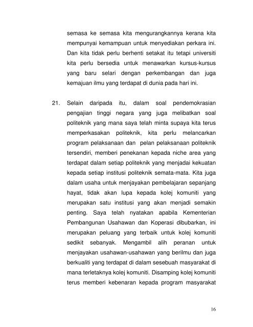 UCAPAN PERHIMPUNAN BULANAN KPT 5 MEI 2009 - Jabatan ...