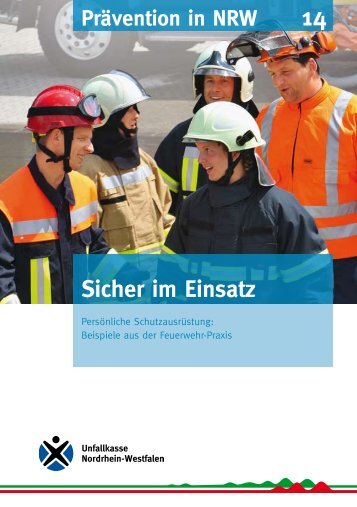 Sicher im Einsatz - Unfallkasse NRW