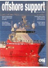 2009 April Offshore Support Journal Don Amado - De Hoop