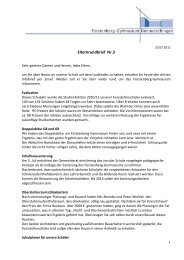 Elternrundbrief Nr.3