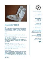 SEAFARERS' SOCKS - The Seamen's Church Institute