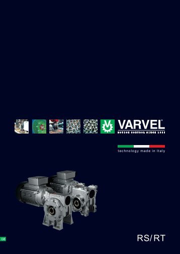 Gearboxes Series RS & RT - Varvel
