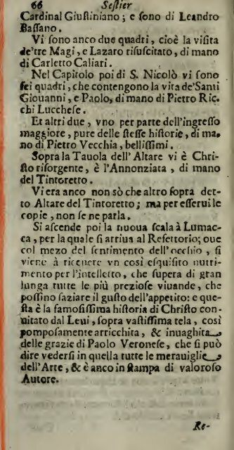 Le ricche minere della pittura veneziana