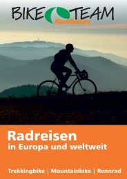 Radreisen in Europa und weltweit 2015
