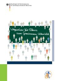 Wegweiser für Eltern zum Gemeinsamen Unterricht