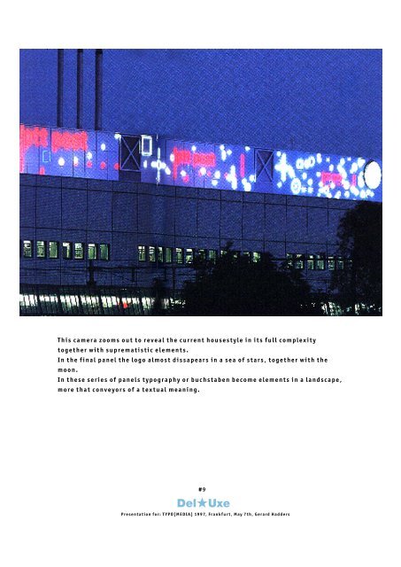 ZA, presentation for Typo [media] Frankfurt 1997, Type as architecture