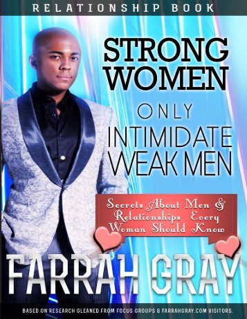 Strong-Women-Only-Intimidate-Weak-Men-eBook-By-Farrah-Gray-Sept-2014-Release