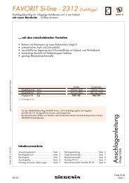 FAVORIT Si-line - 2312 DrehflÃ¼gel