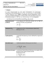 E - Professur und Institut fÃ¼r Werkstoffkunde, RWTH Aachen