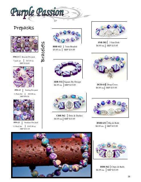 Branelli beads caralog 2012