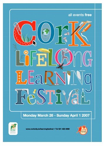 2007 Lifelong Learning Festival Programme ... - Cork City Council